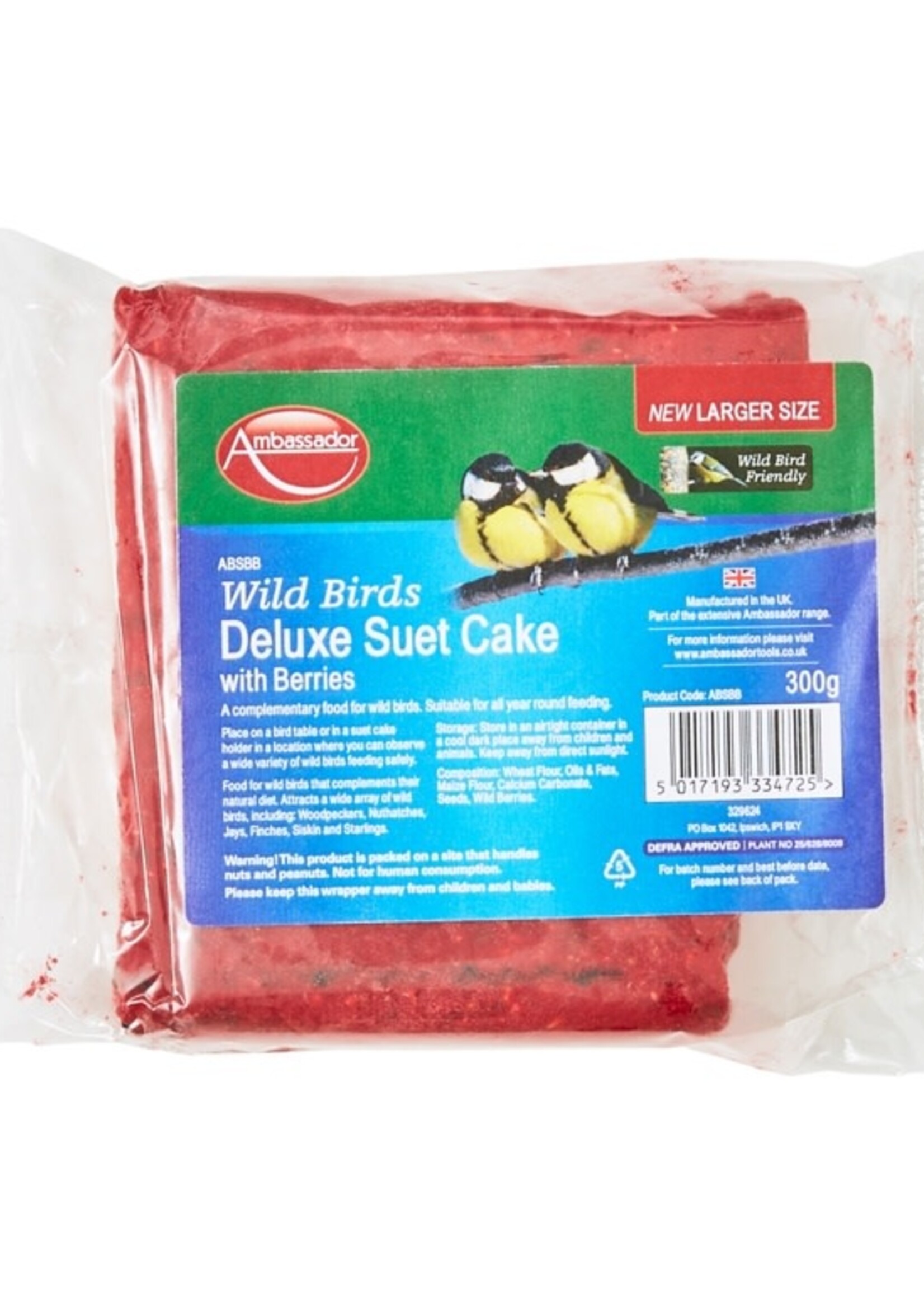 Ambassador Ambassador Suet Cake With Berries