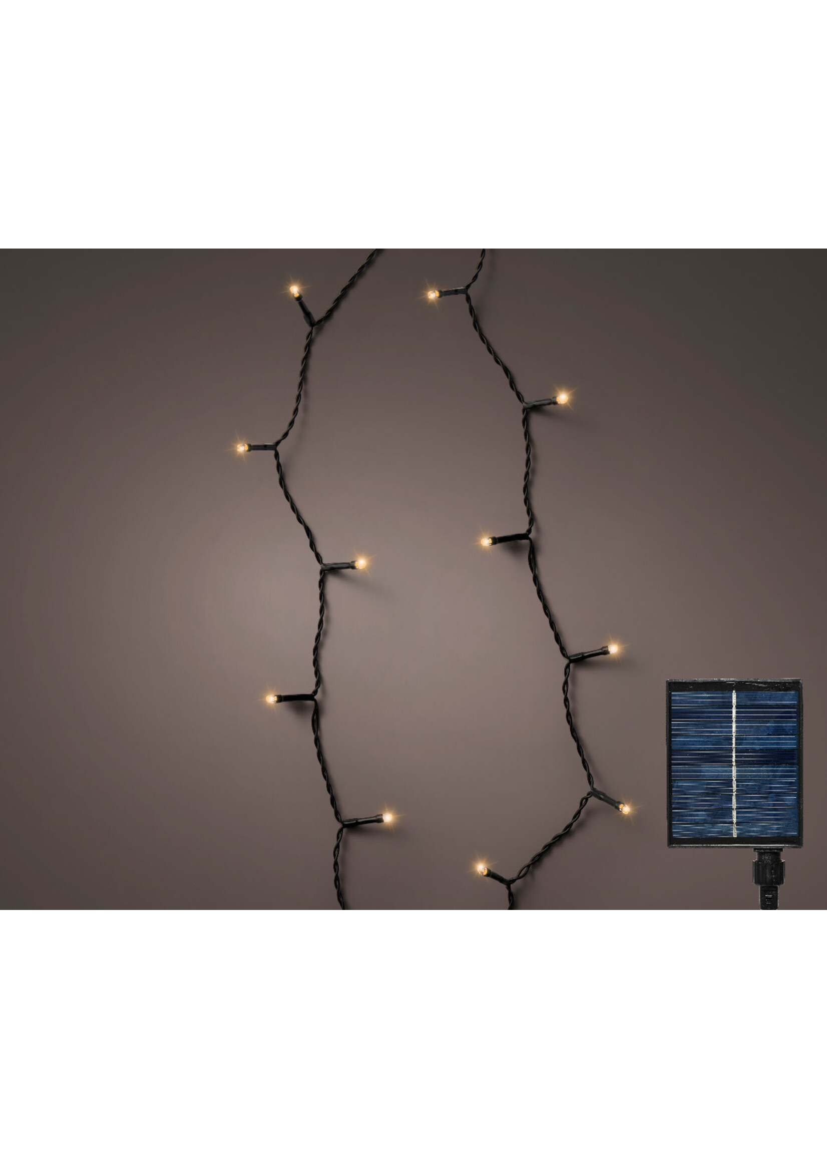 Lumineo Solar Or USB String Lights Warm White Indoor/Outdoor 240 LED - All Year