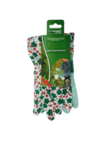 Kingfisher Lightweight Floral Cotton Garden Gloves