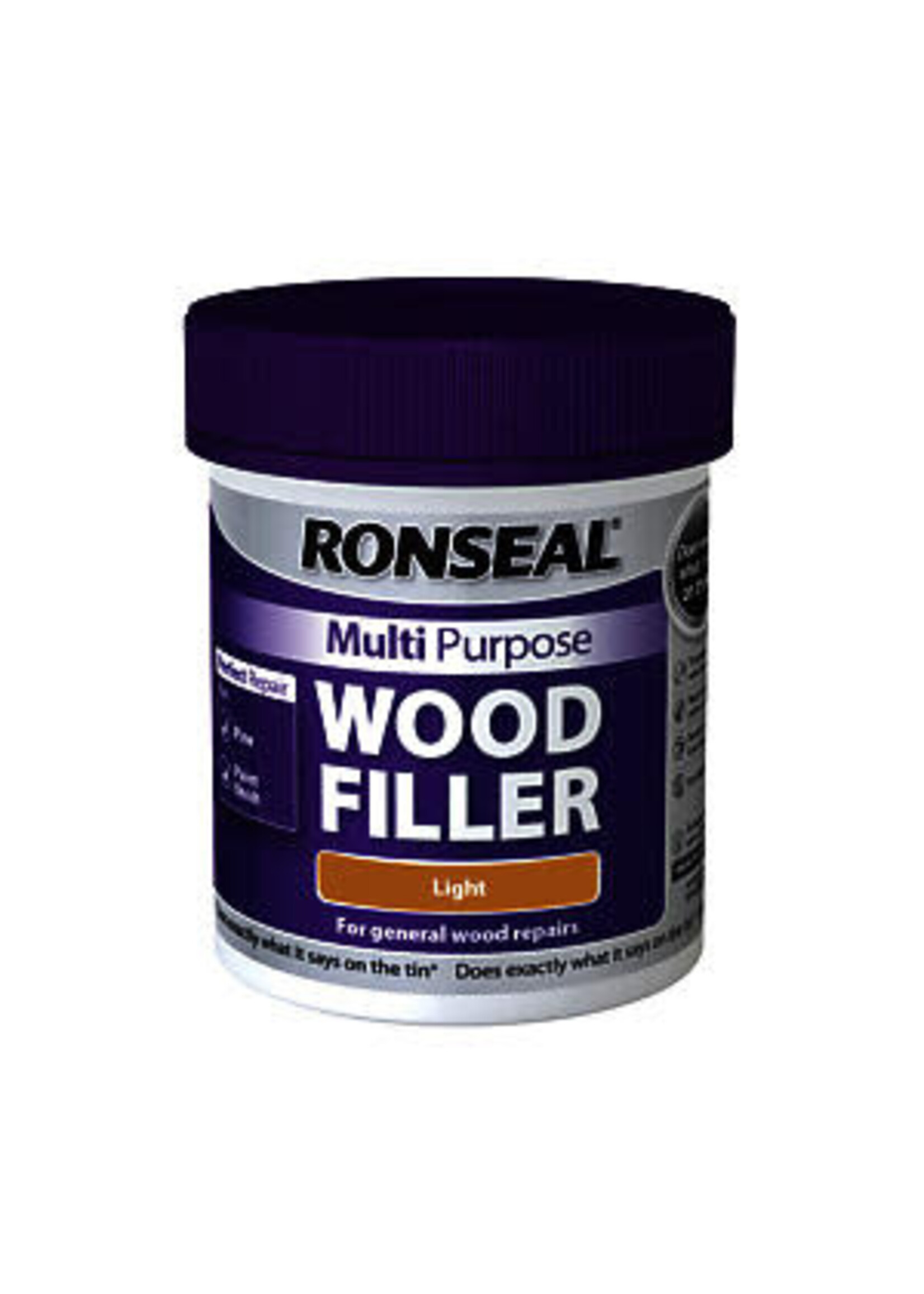 Ronseal Ronseal Multi Purpose Wood Filler Jar 250g Light