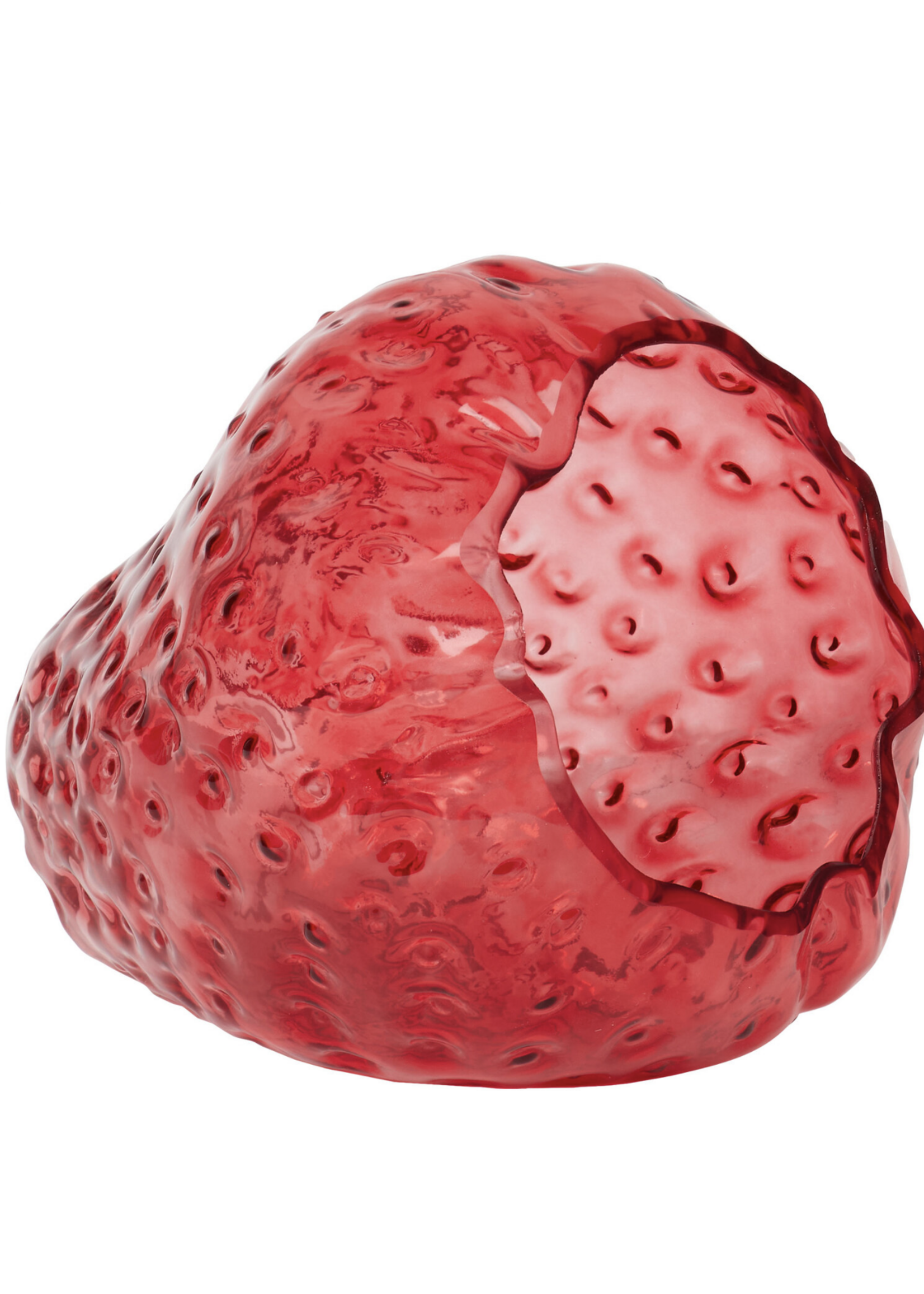 Decoris Strawberry Red Vase