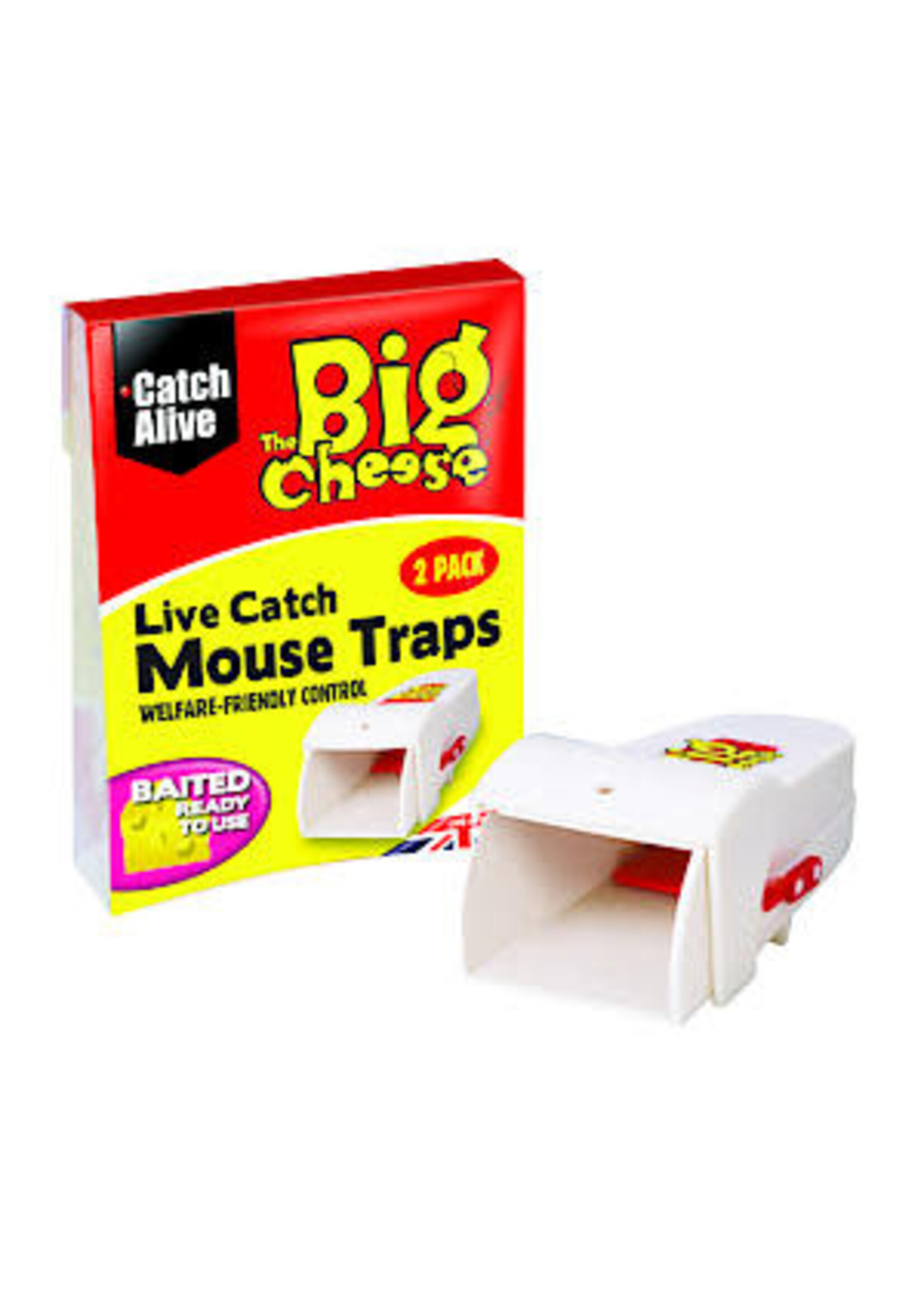 The Big Cheese (STV ) Live Catch Mouse Trap twin pack