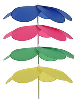 Decoris Fan Folding Colourful Parasol - Price is for one