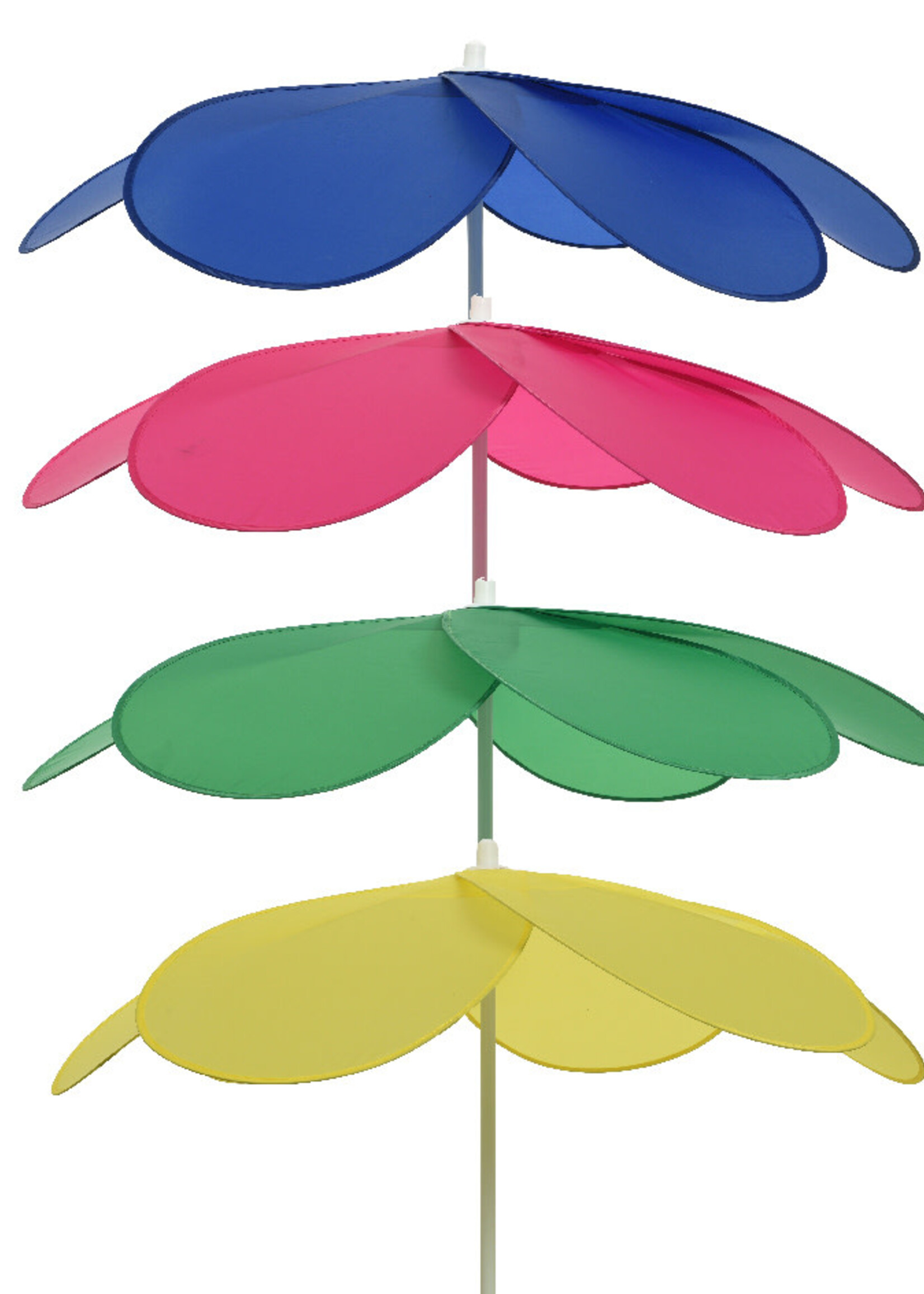 Decoris Fan Folding Colourful Parasol - Price is for one