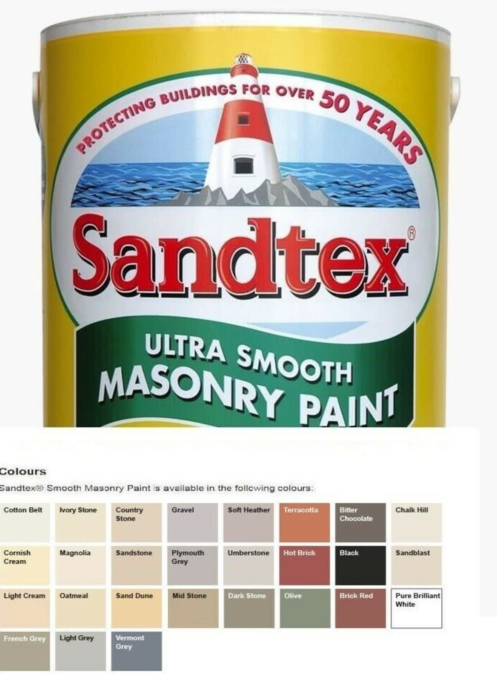 Sandtex Sandtex Smooth Masonry Paint