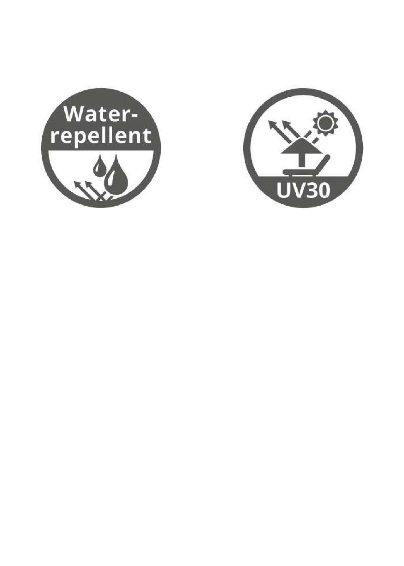 Decoris Parasol Cream With Fringe