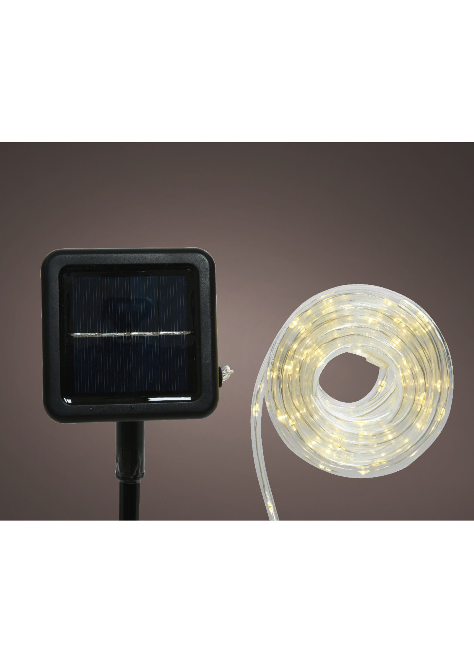 Lumineo Solar Rope Light Warm White 50 LED