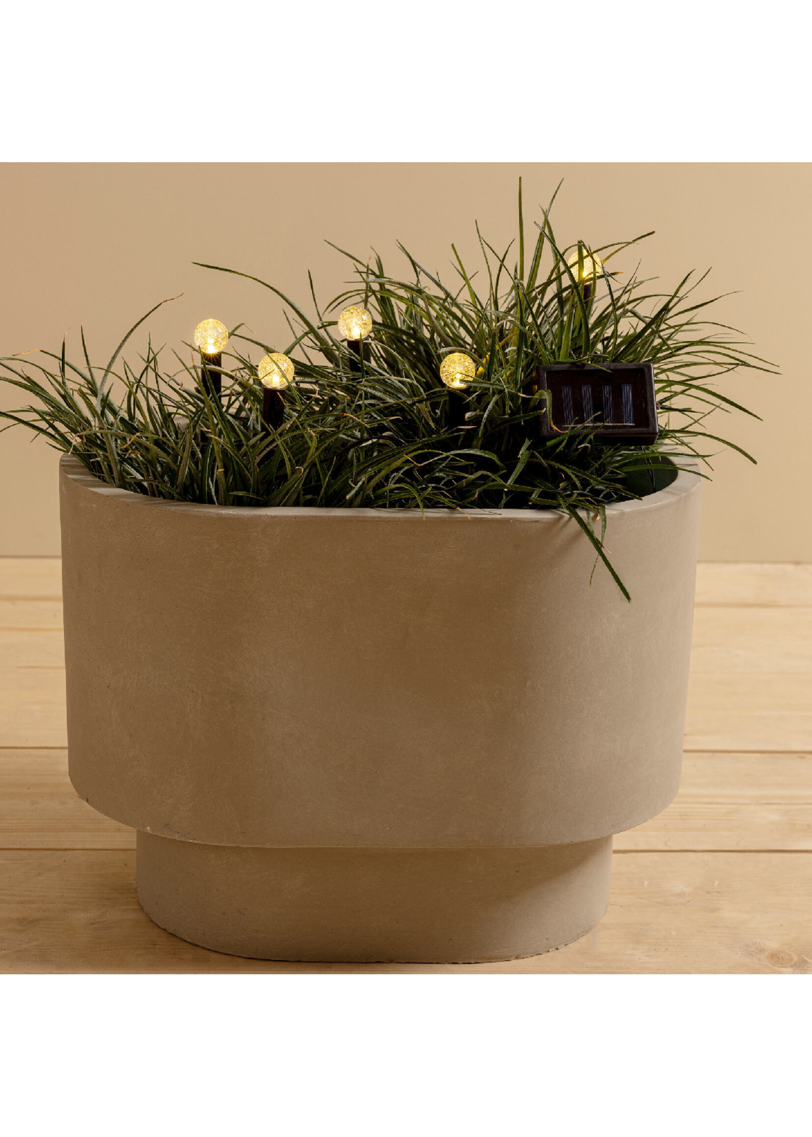 Lumineo Solar Ball 5 LED Stakes Warm White