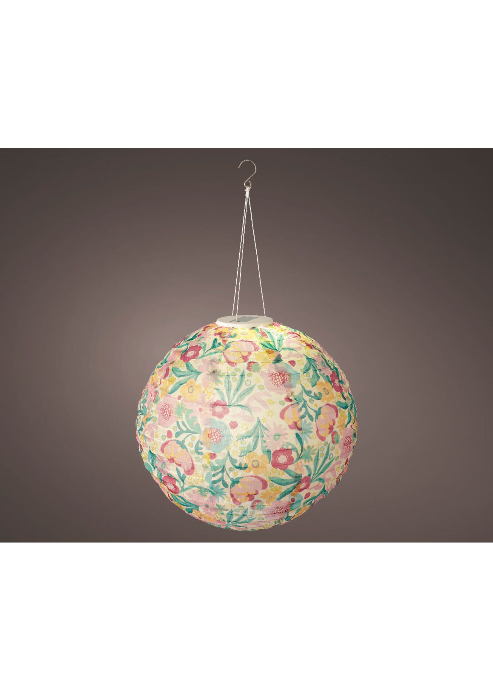 Lumineo Solar Floral Lantern