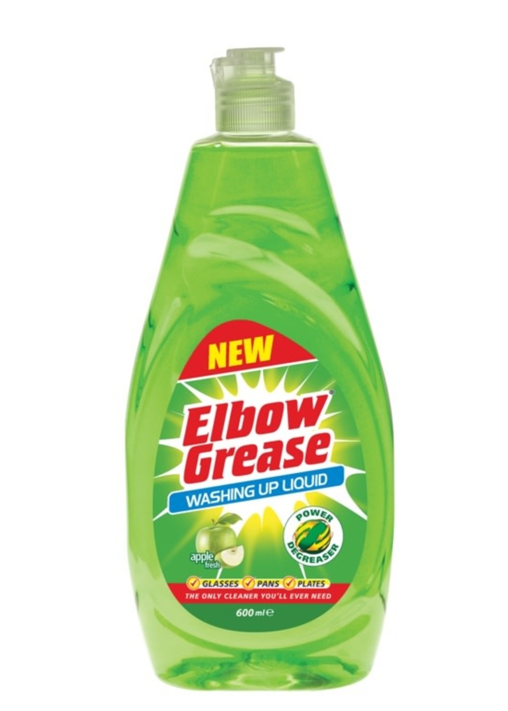 Elbow Grease Elbow Grease Washing Up Liquid Apple 600ml