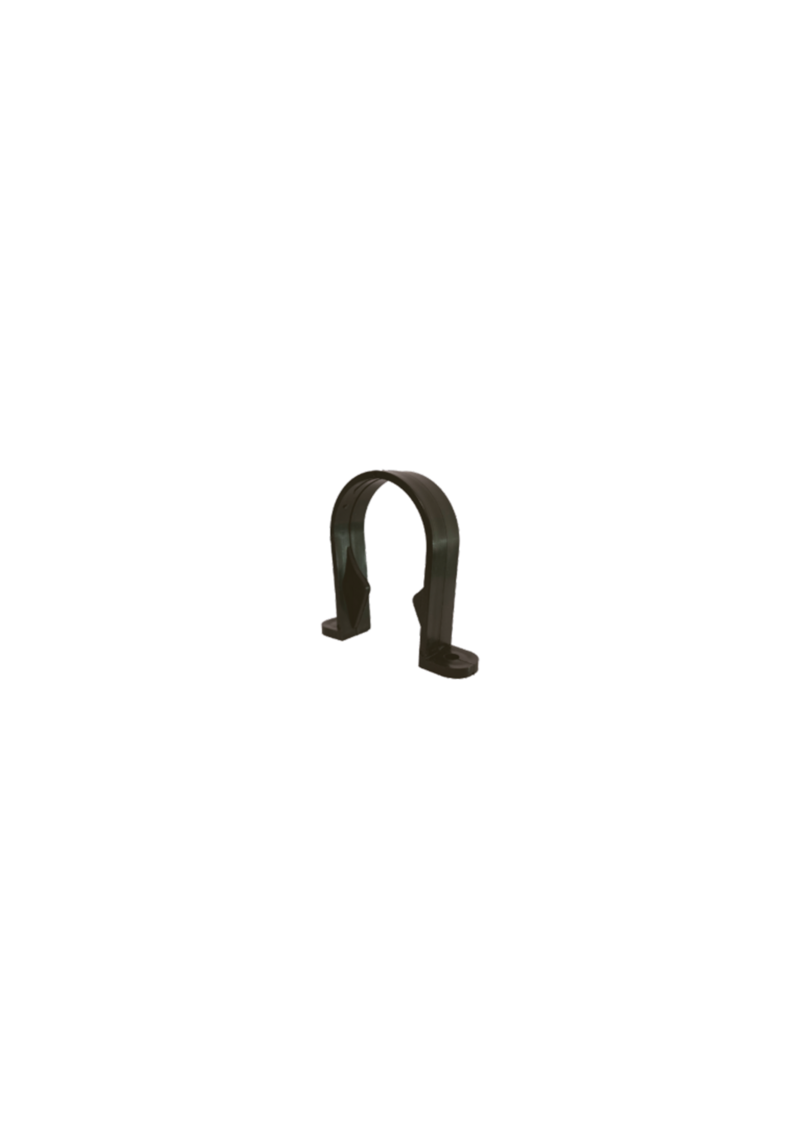 Davant Push Fit Pipe Clip 40mm Black