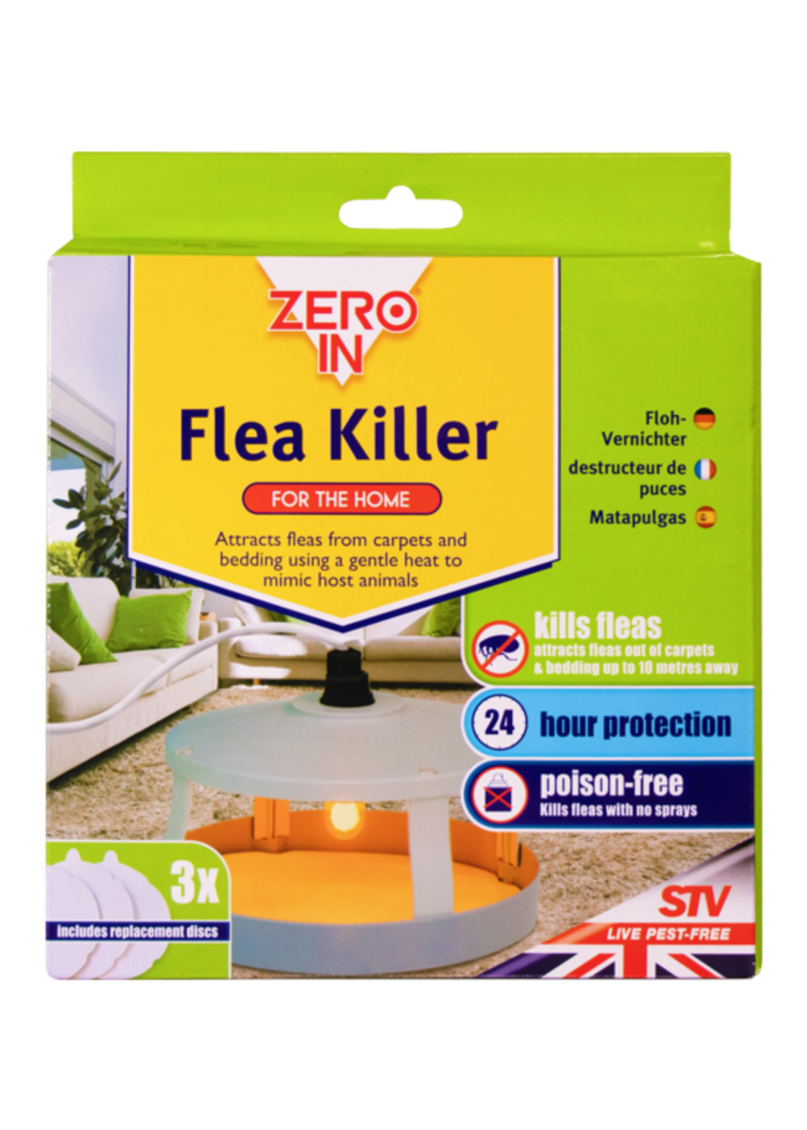 Zero in (STV) Zero In Plug In Flea Killer