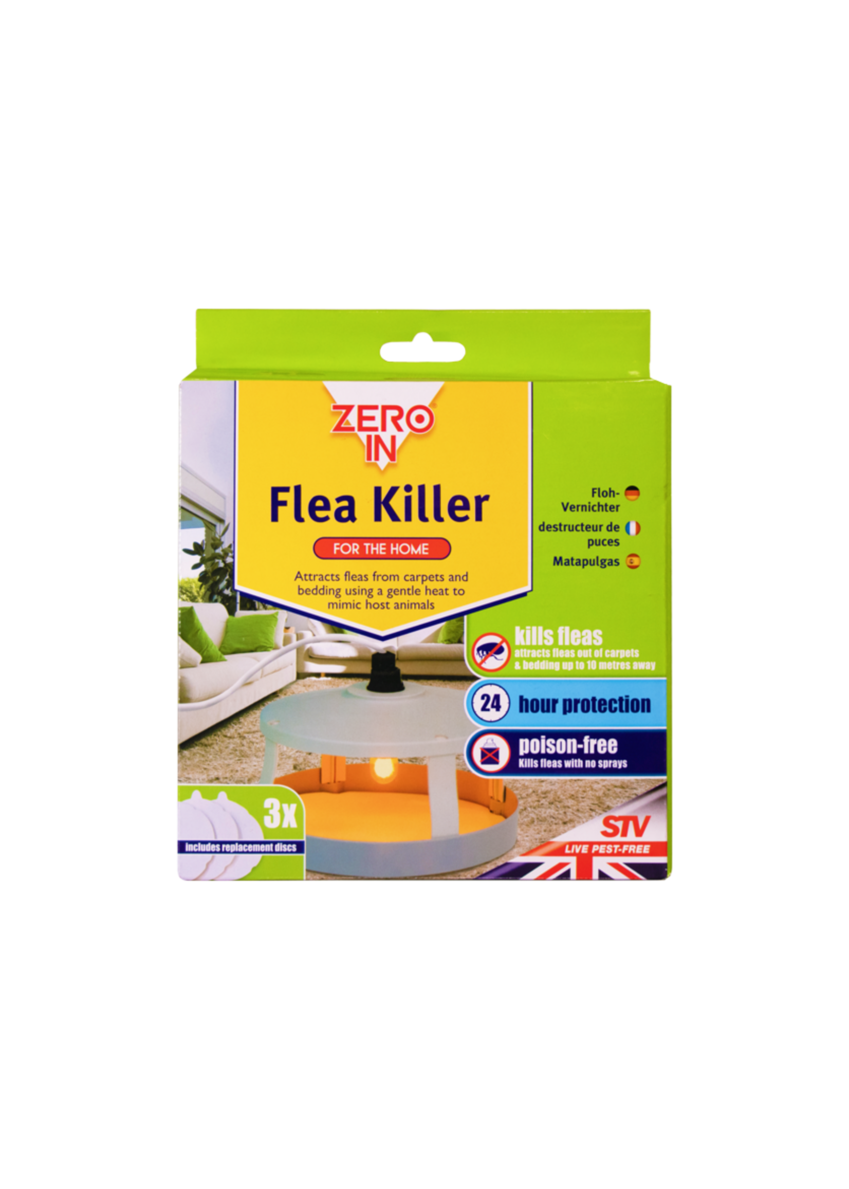 Zero in (STV) Zero In Plug In Flea Killer