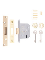 ERA Products Ltd. ERA 5 Lever Viscount Mortice Deadlock 2.5”. / 63mm Brass