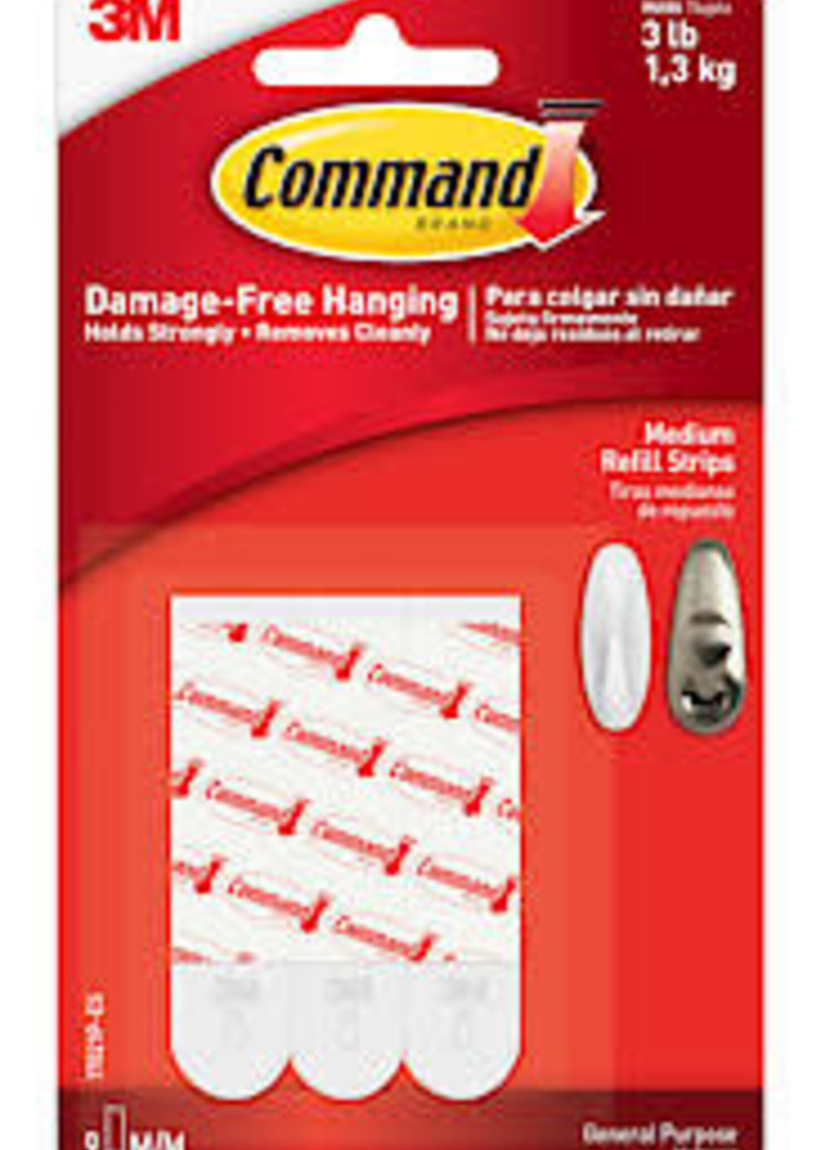 3M - Command Command Medium Picture Strips 10 Pack