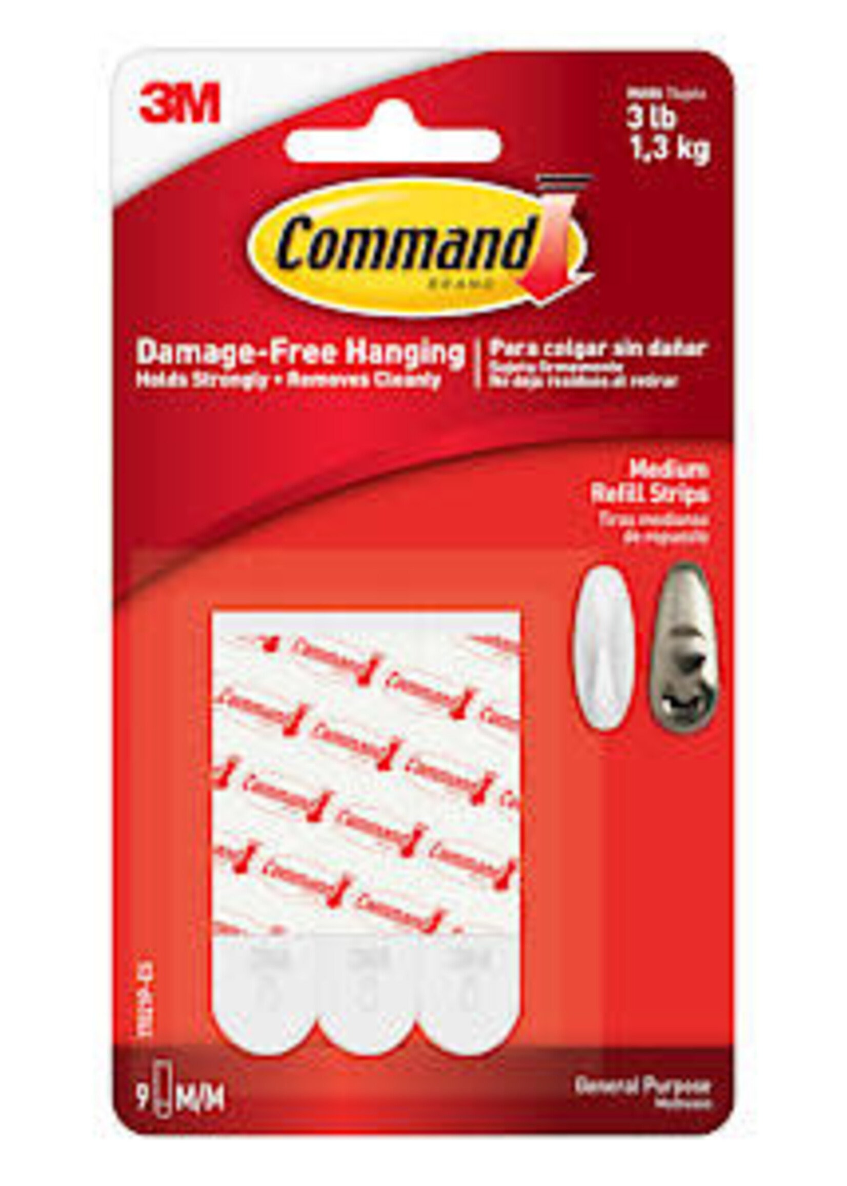 3M - Command Command Medium Picture Strips 10 Pack