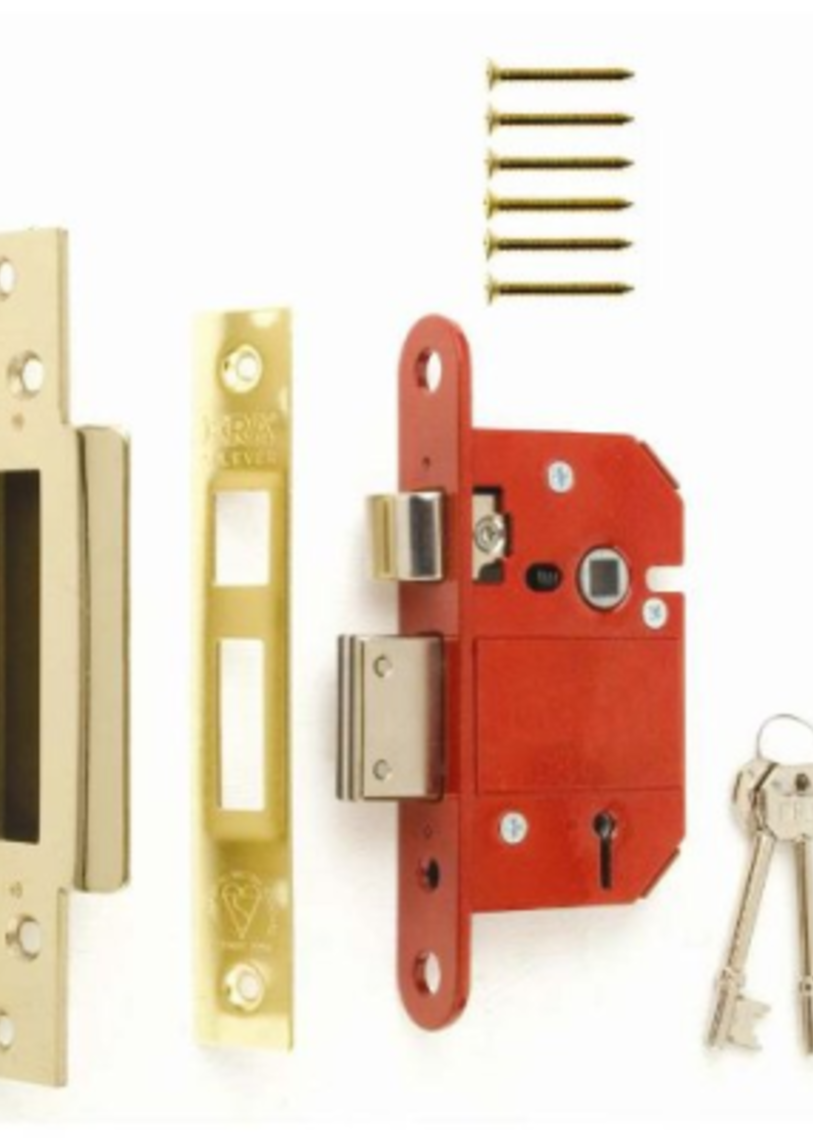 ERA Products Ltd. ERA 5 Lever Fortress Mortice Sashlock 2.5" / 63mm Brass