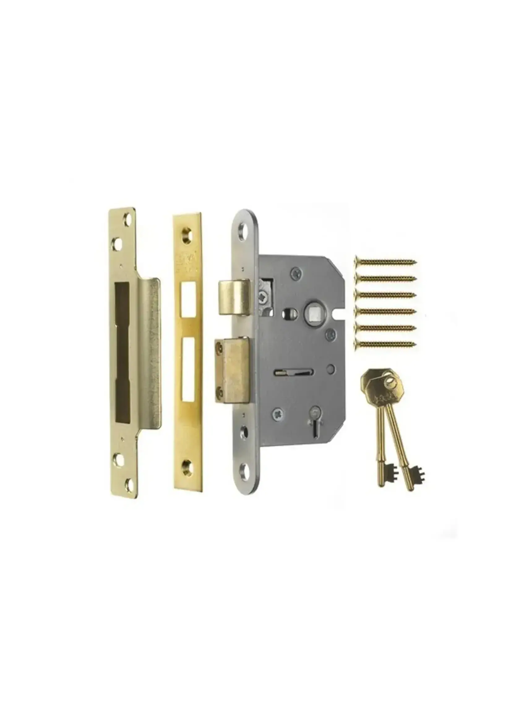 ERA Products Ltd. ERA 5 Lever Viscount Mortice Sashlock 2.5" / 63mm Brass