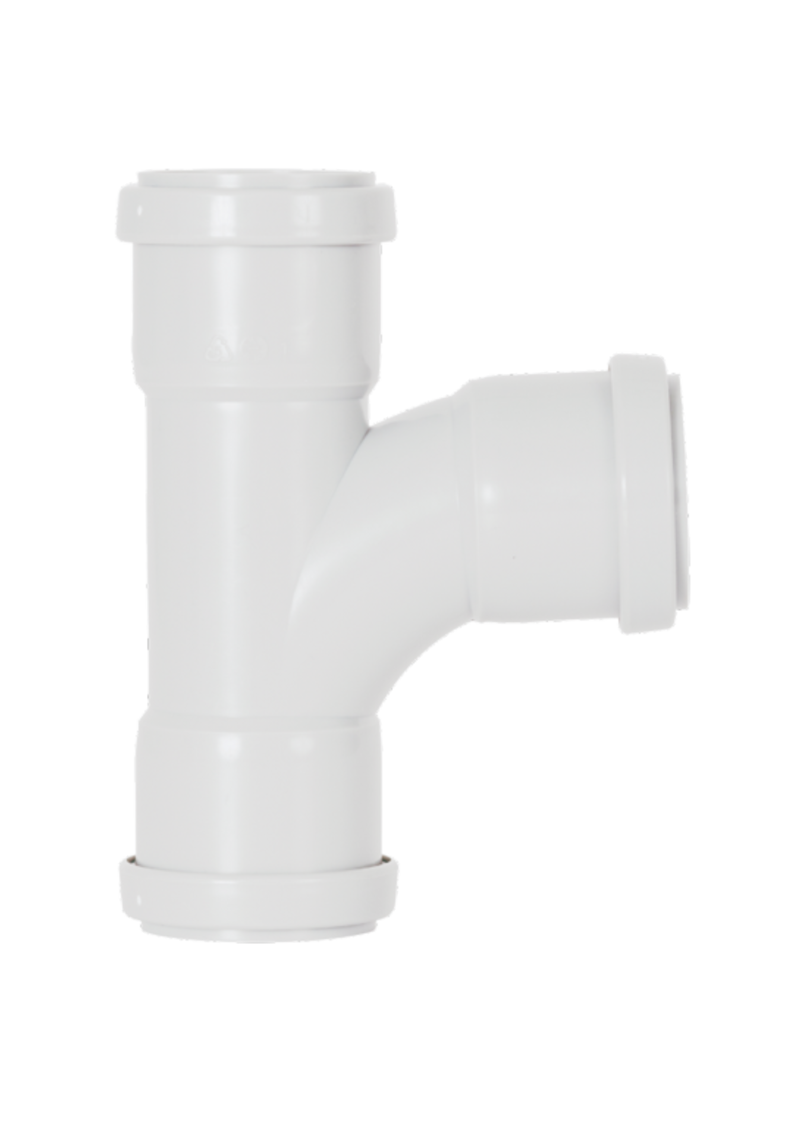 Davant Push-fit Swept Tee 32mm White