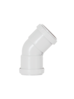 Davant Push Fit 135° Bend 40mm White