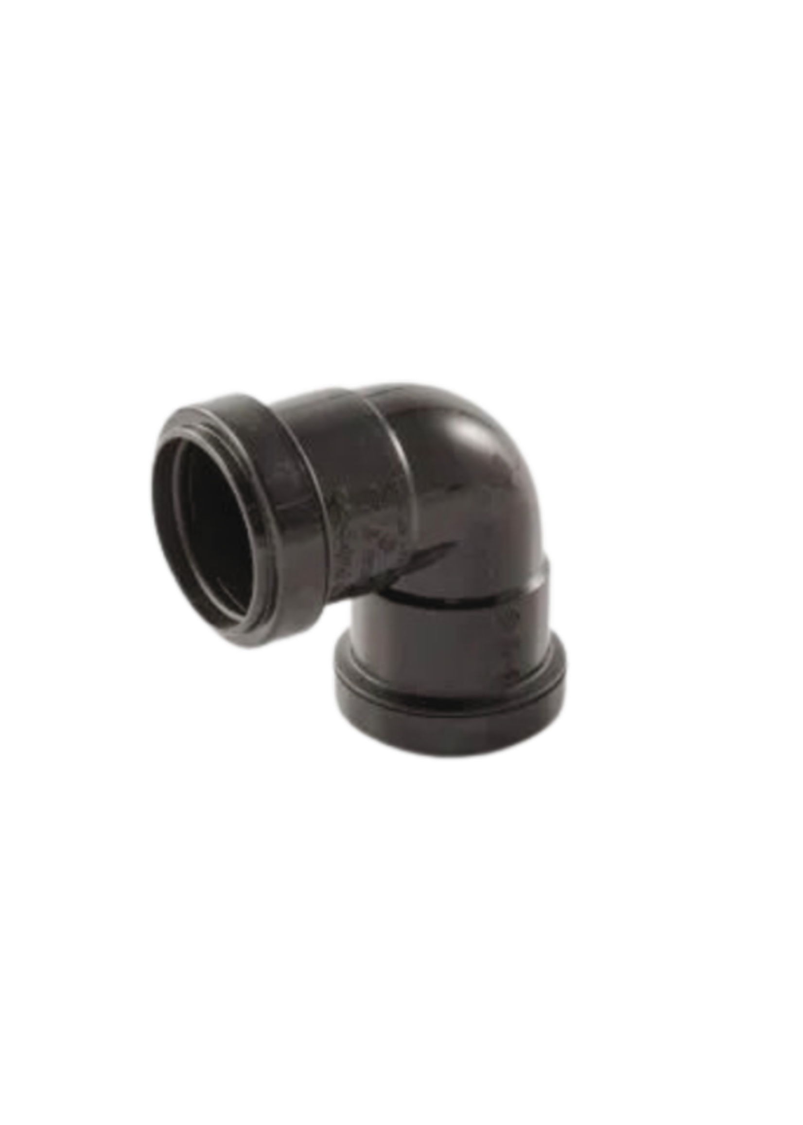 Davant Push Fit 90° Knuckle Bend 32mm Black