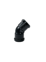 Davant Push Fit 45° Obtuse Bend 32mm Black