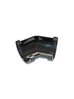 Kayflow Half Round 135 Deg Angle 112mm Black