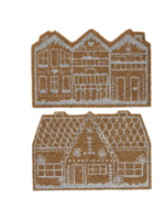 Decoris Christmas Gingerbread House Door Mat Coir (price is for one)