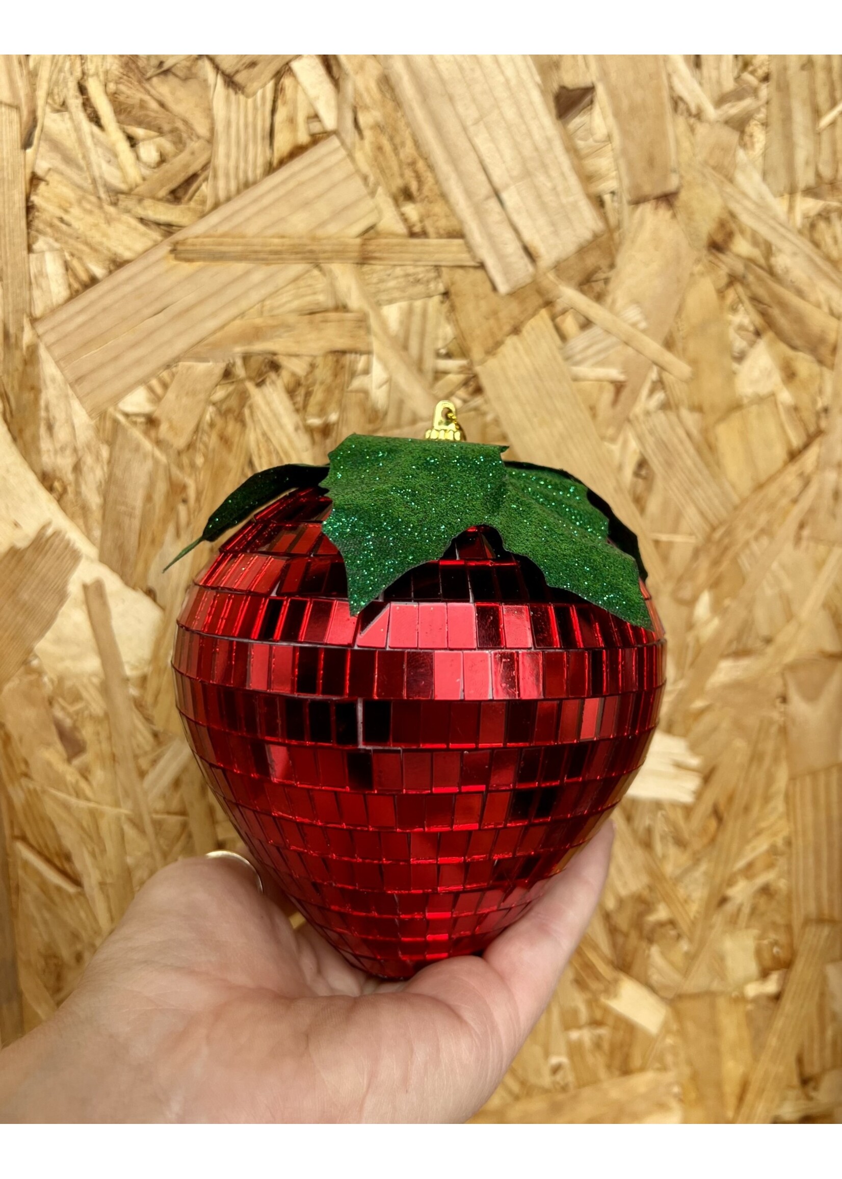 Decoris Disco Fruit Strawberry 13cm