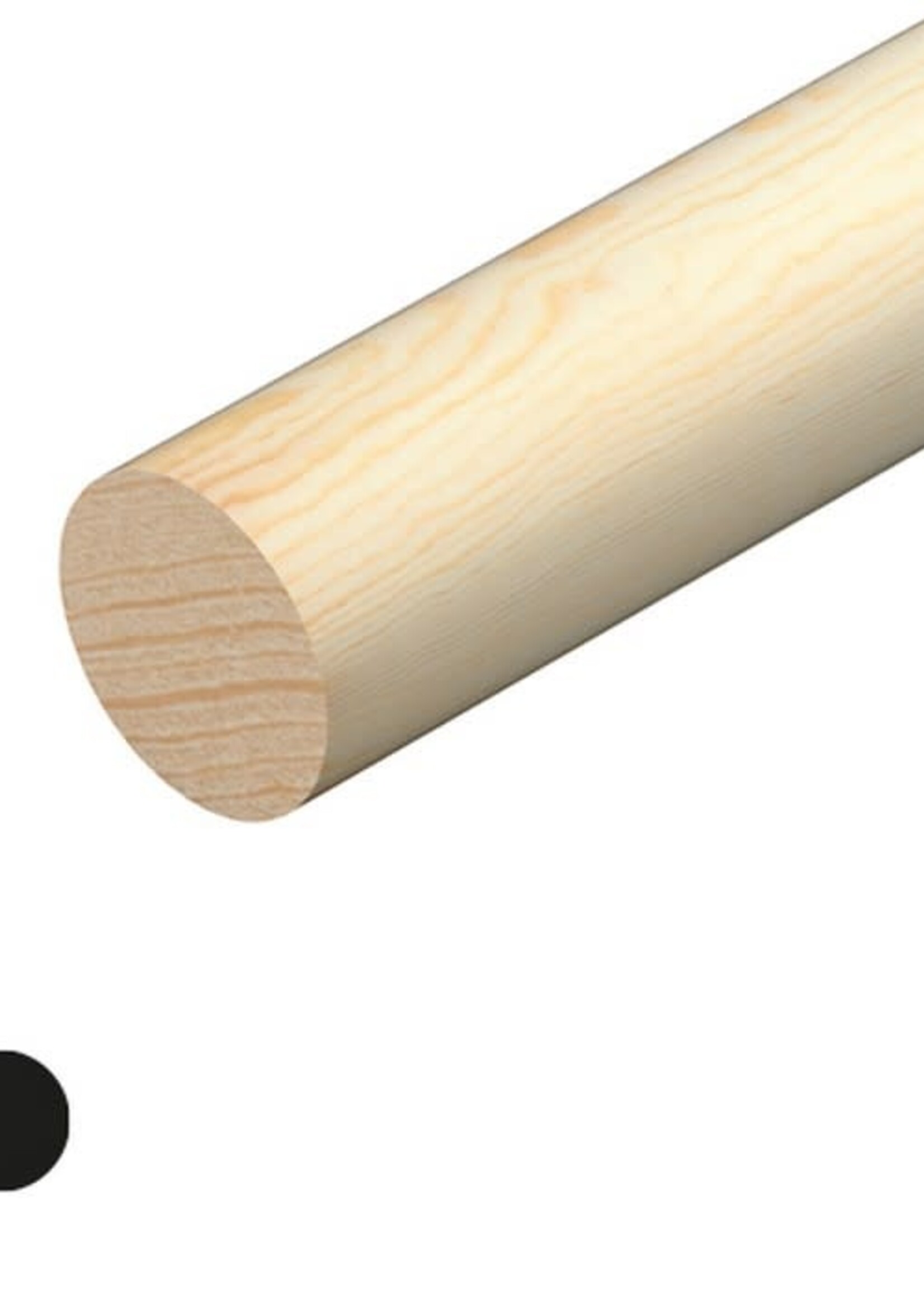 Dowel Pine (Dia)25mm (L)2400mm