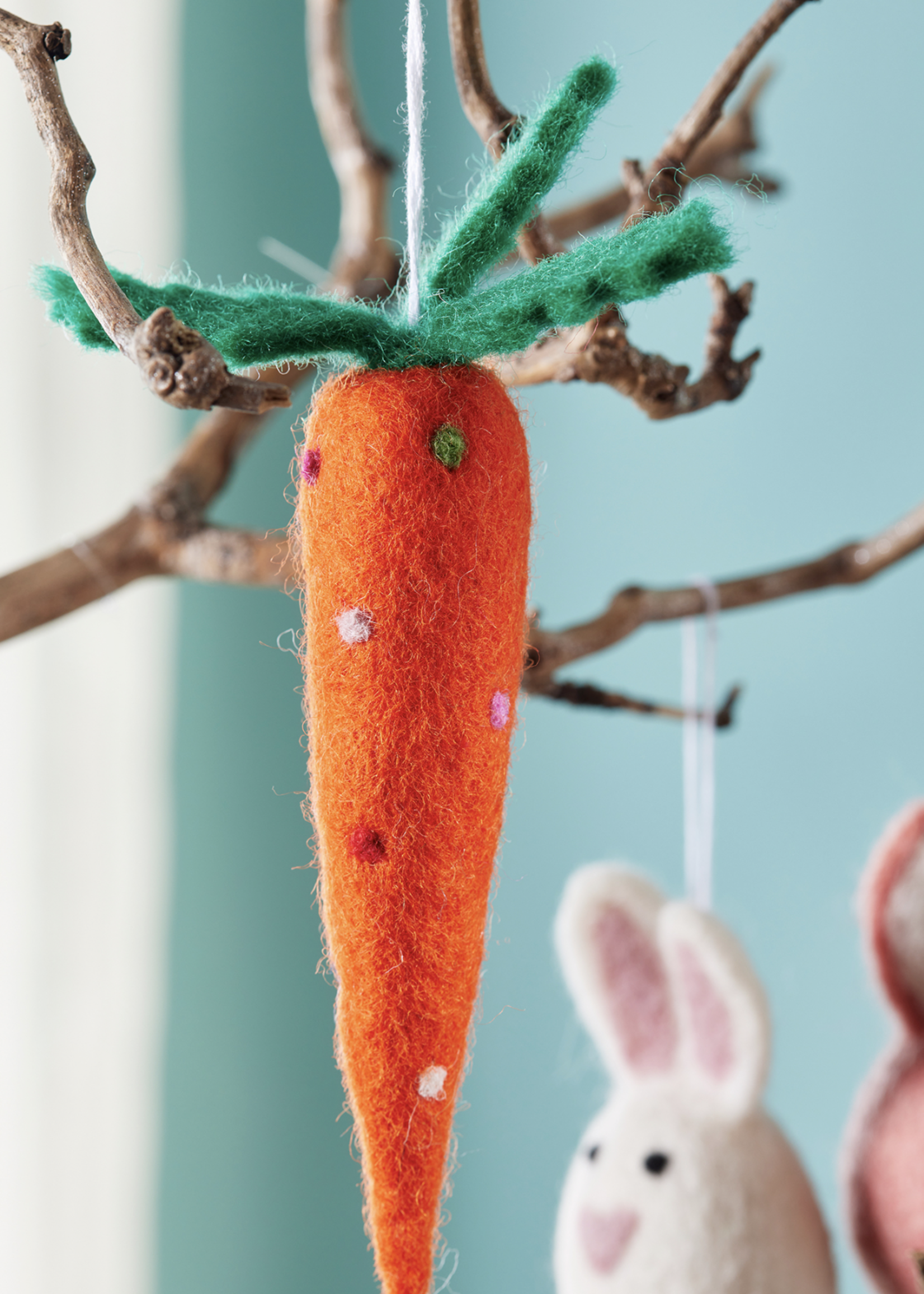Namaste Felt Carrot 16cm