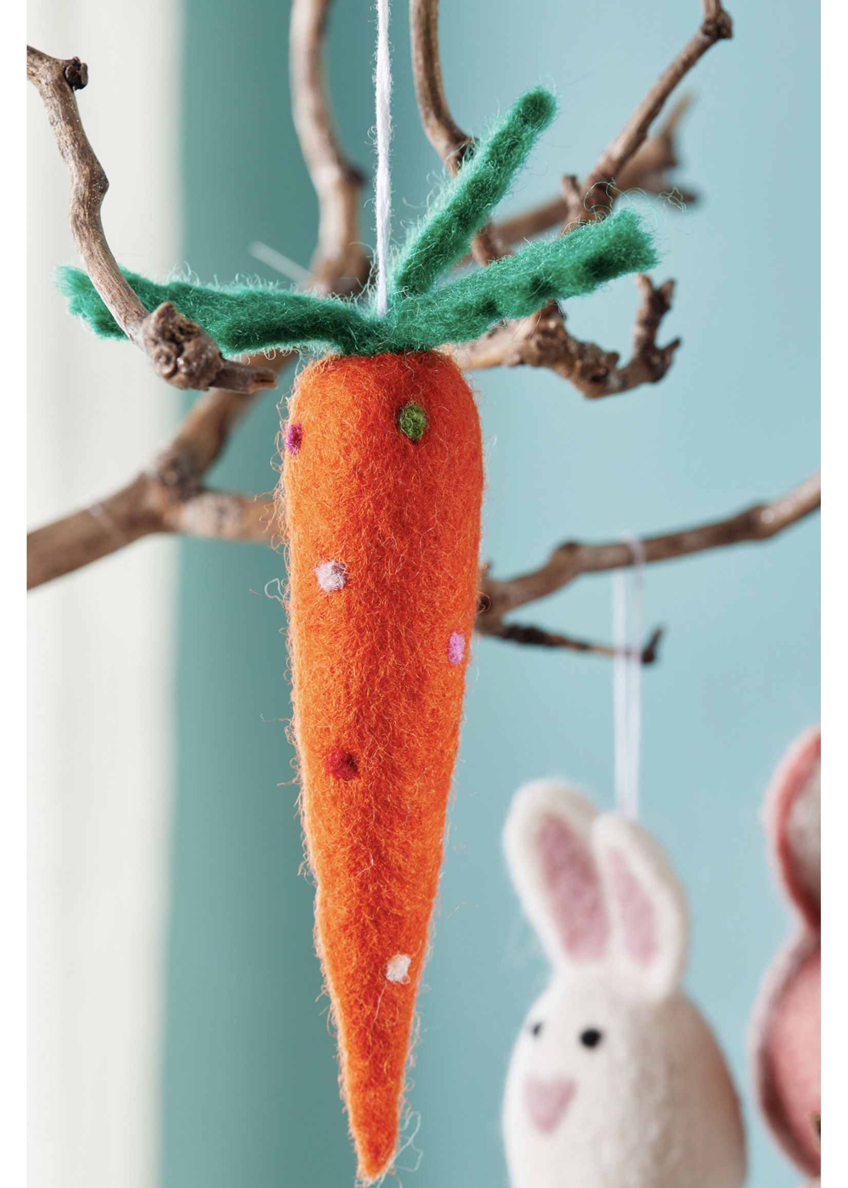 Namaste Felt Carrot 16cm