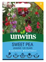 Unwins Sweet Pea - Unwins 120 Years