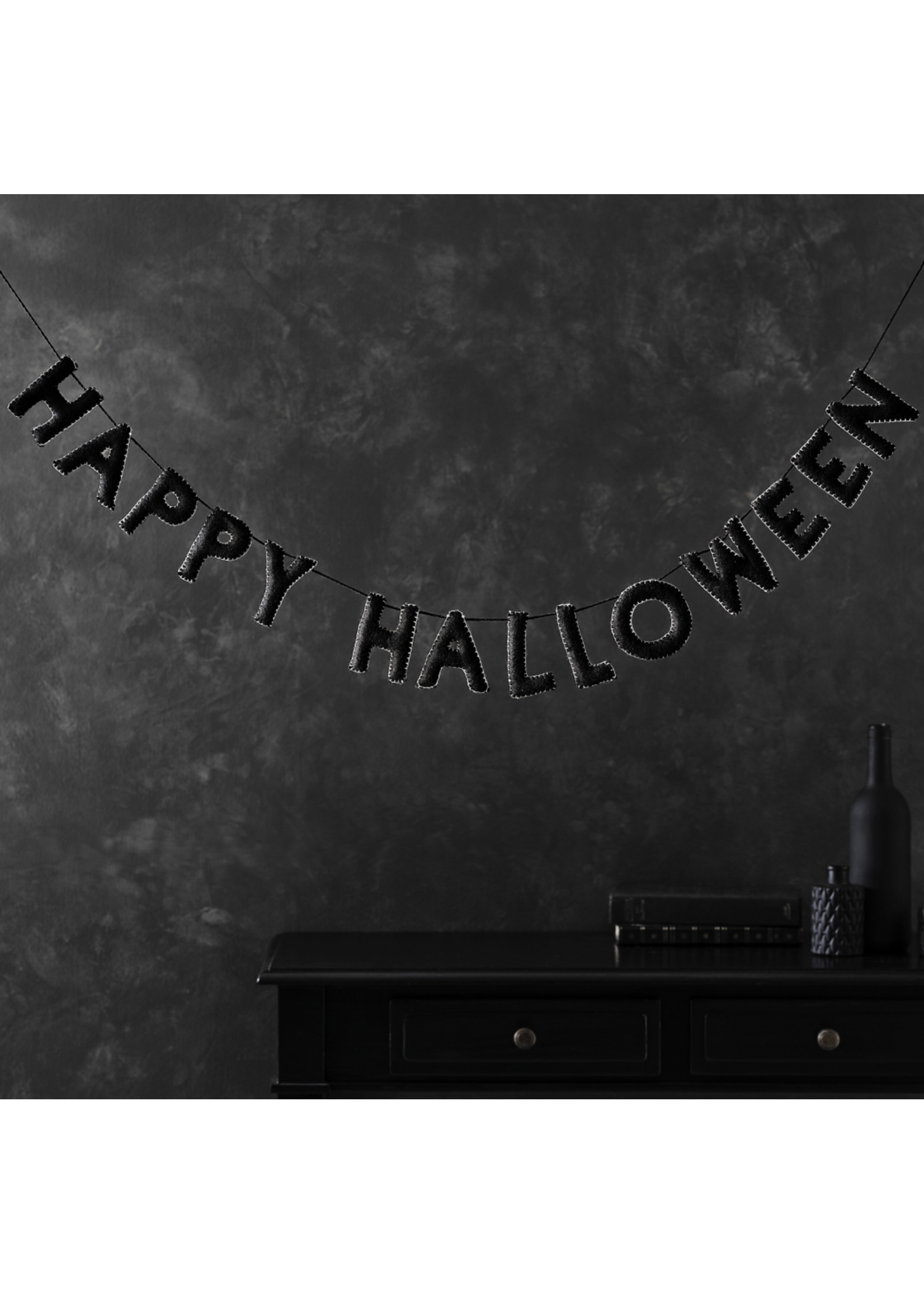 Ginger Ray Happy Halloween Felt Bunting 1.8m