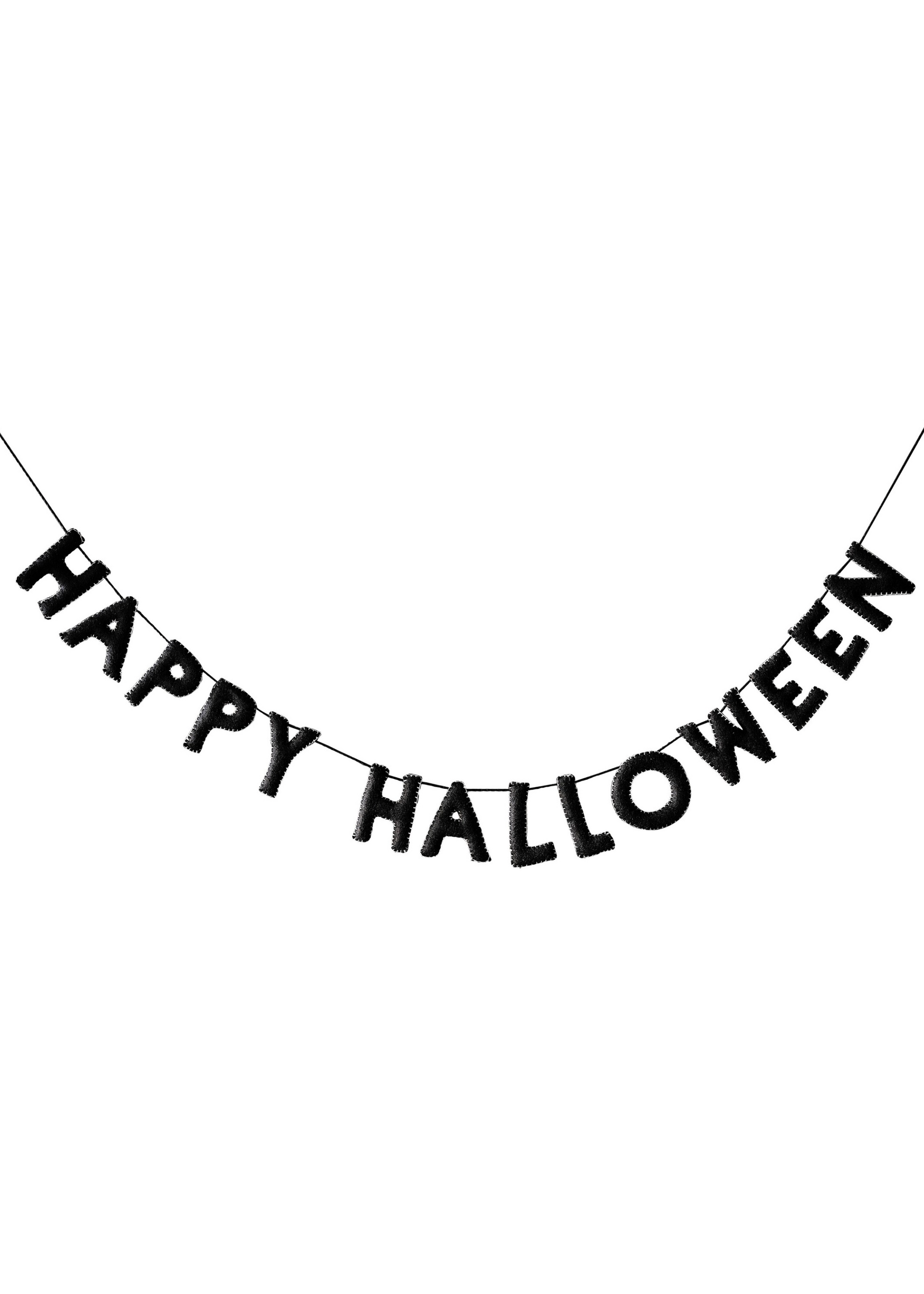 Ginger Ray Happy Halloween Felt Bunting 1.8m