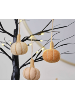 Ginger Ray Felt Pumpkin Hanging Halloween Decorations 3 Pack
