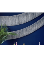 Ginger Ray Silver Tinsel Garland Decoration 2 x 2m