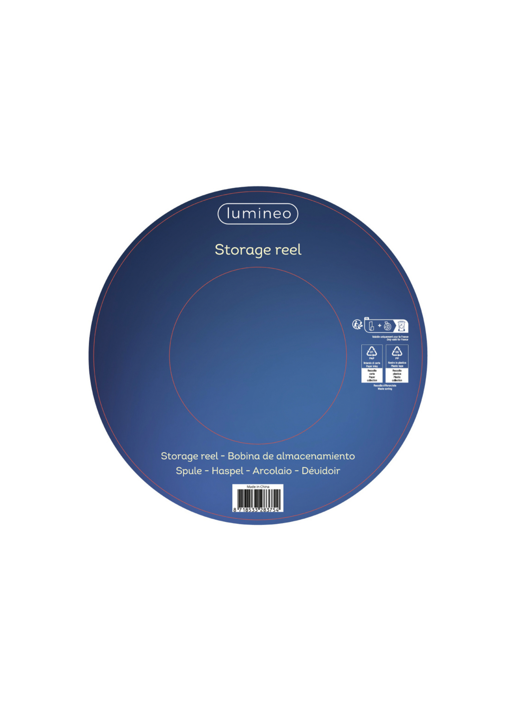 Decoris Light Cable Storage Reel 20x6cm