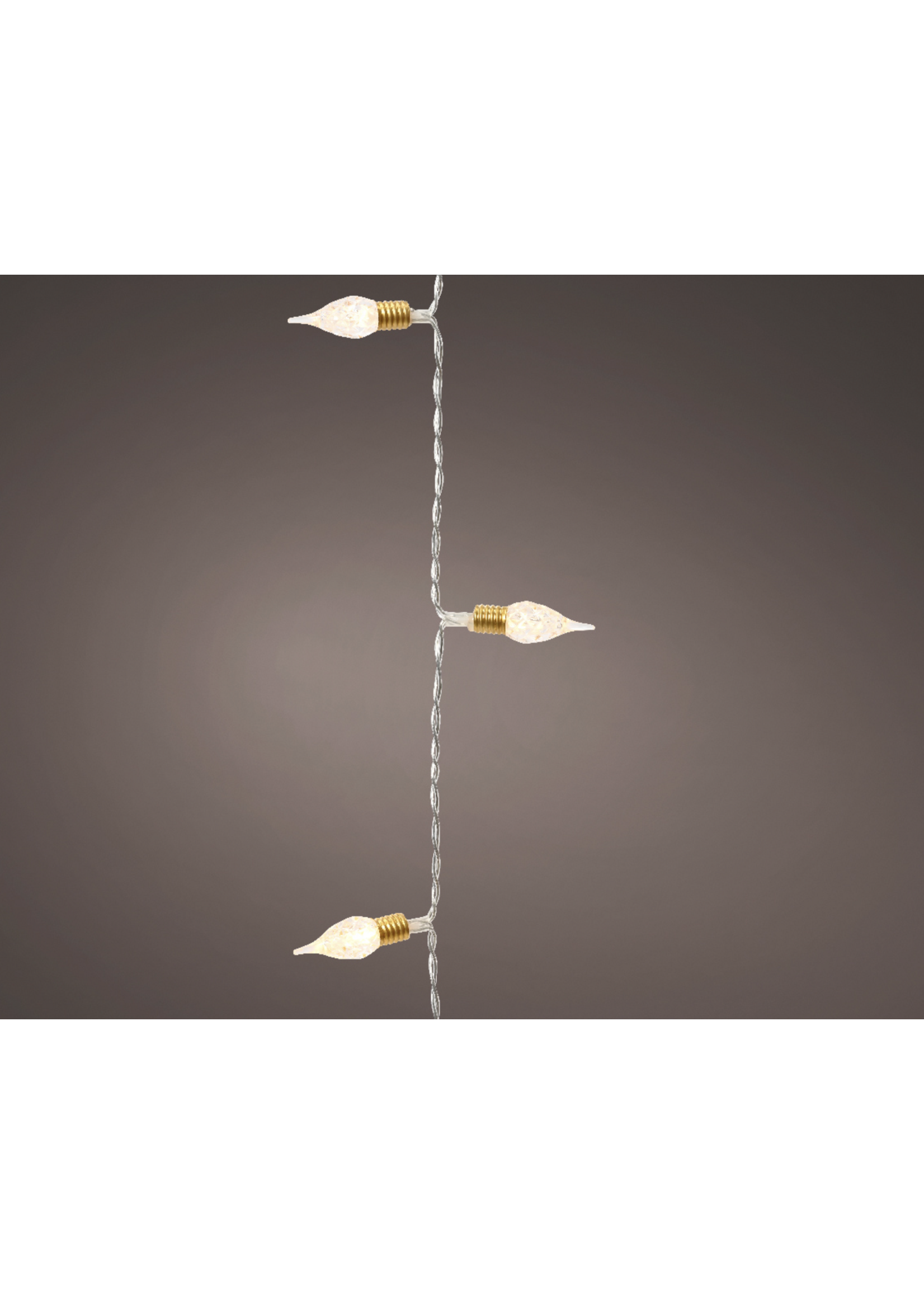 Lumineo Vintage Warm White 50 LED Lights Battery - Indoor