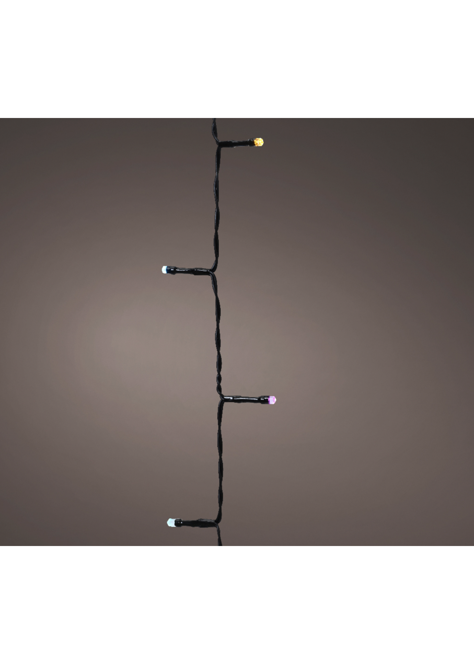 Lumineo Soft Multi Coloured 48 LED Lights - Battery Outdoor