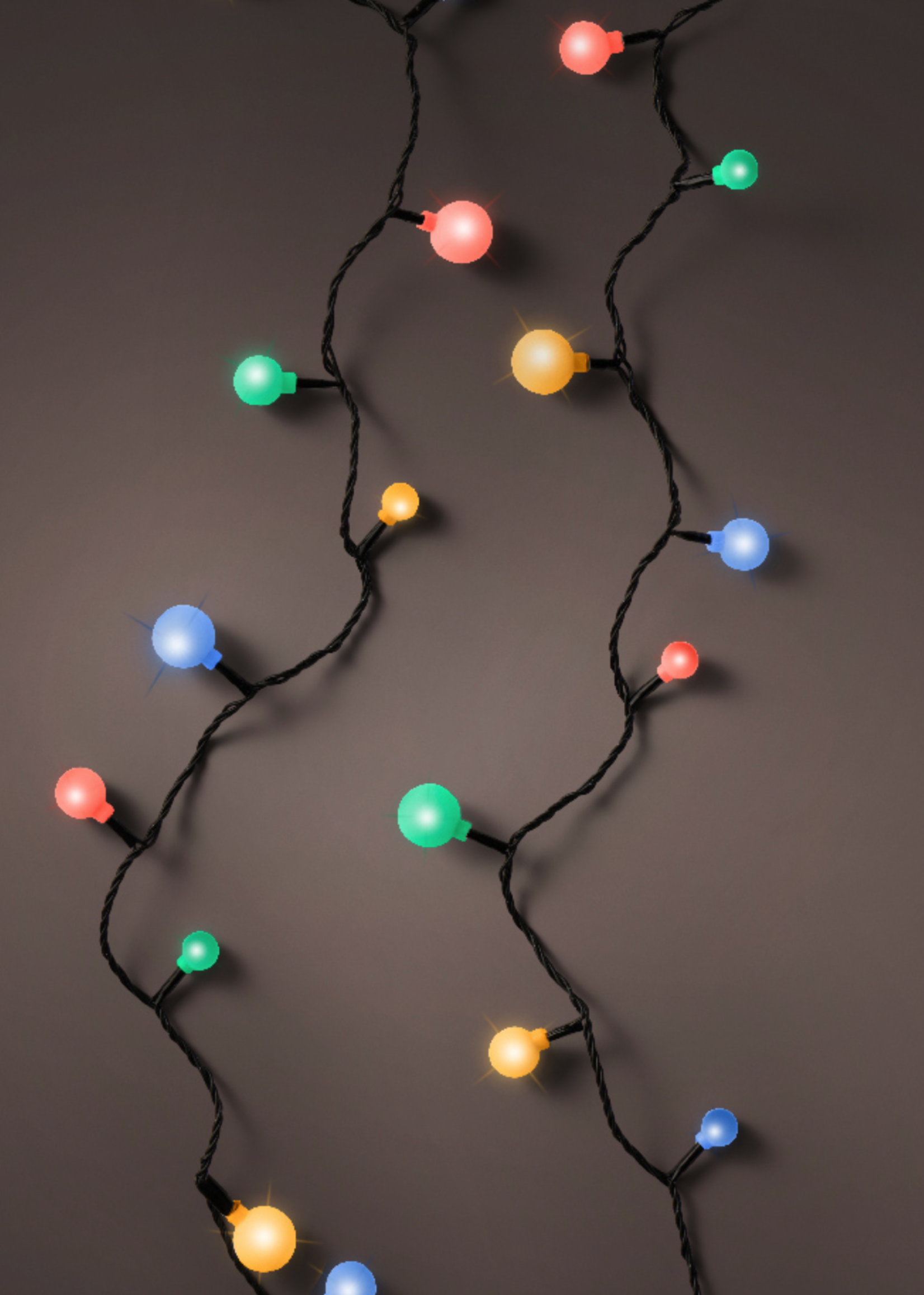 Lumineo Cherry Multi Coloured 120 Led Lights - Outdoor