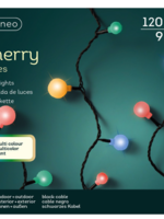Lumineo Cherry Multi Coloured 120 Led Lights - Outdoor