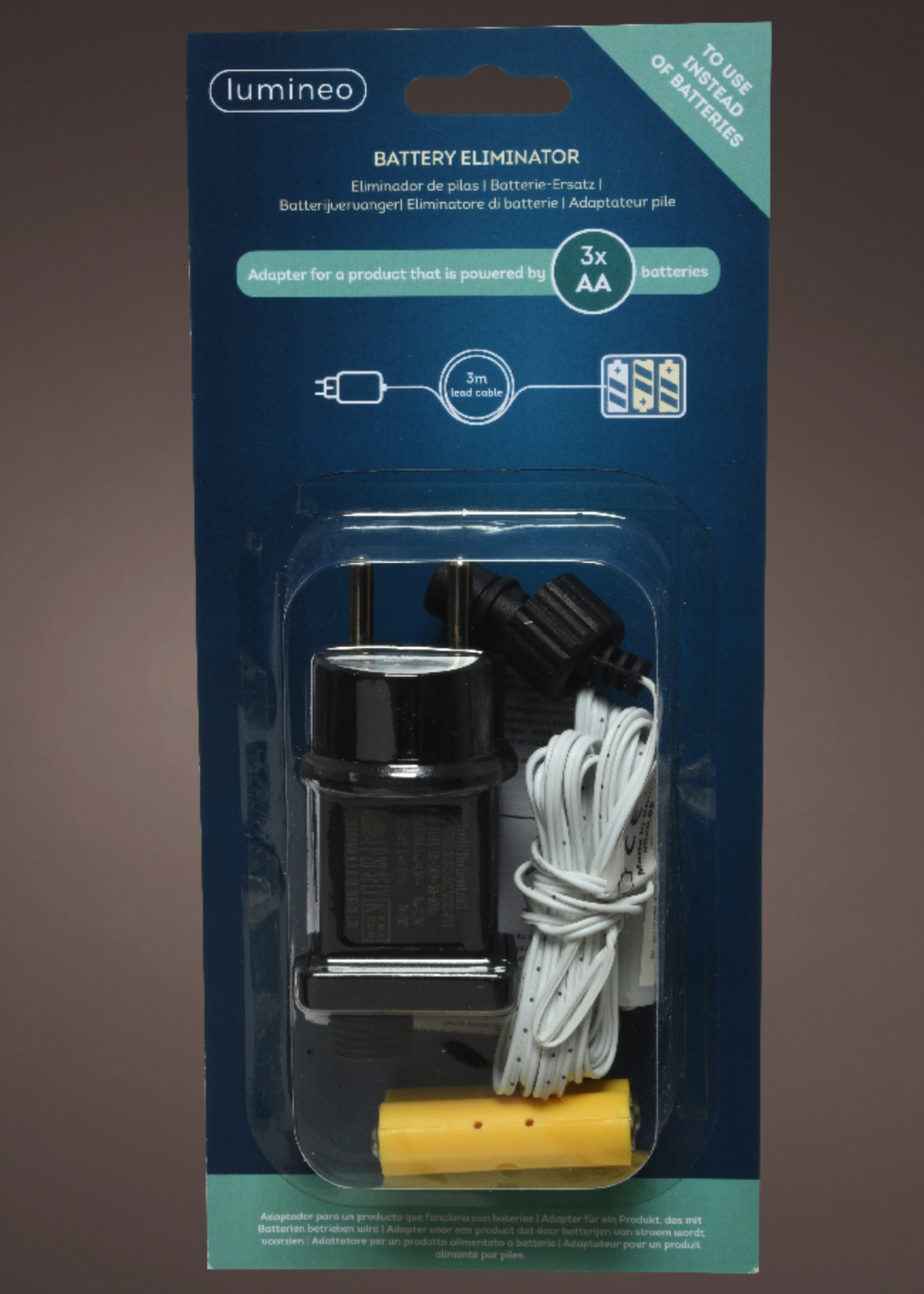 Lumineo Lumineo Battery Eliminator 3x AA