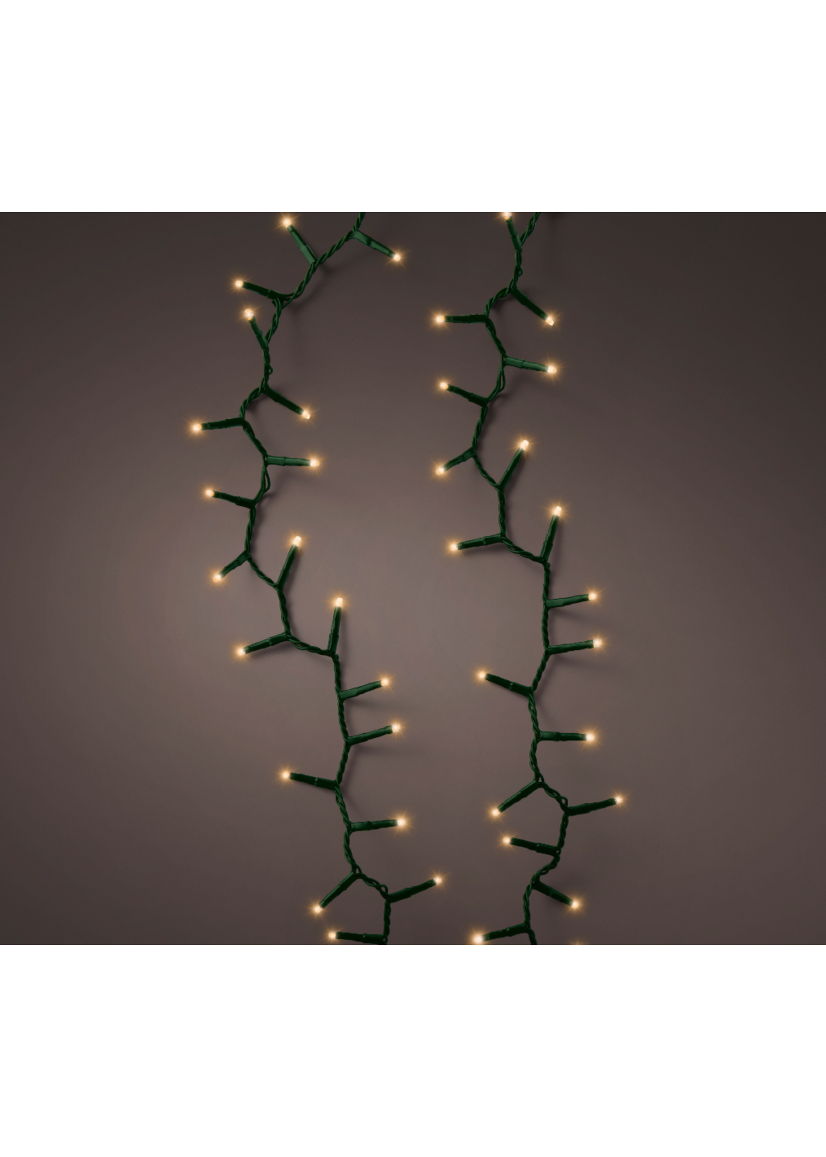 Lumineo Compact Cluster Classic Warm White 350 Led Lights - Outdoor