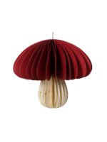 Decoris Hanging Paper Honeycomb Mushroom