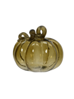 Decoris Green Pumpkin 15cm