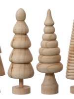 Decoris Wooden Tree Ornament 15cm (Price is for one)