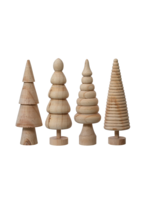 Decoris Wooden Tree Ornament 15cm (Price is for one)