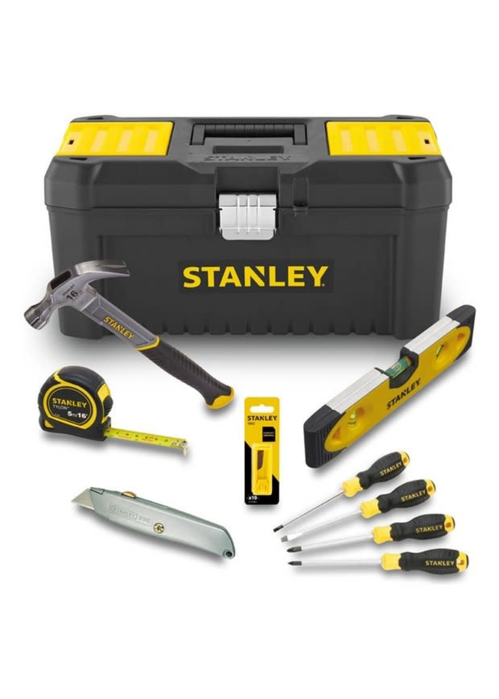 Stanley Stanley Essentials Tool Box Kit - Worth Over £90