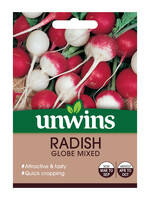 Unwins Radish - Globe mixed